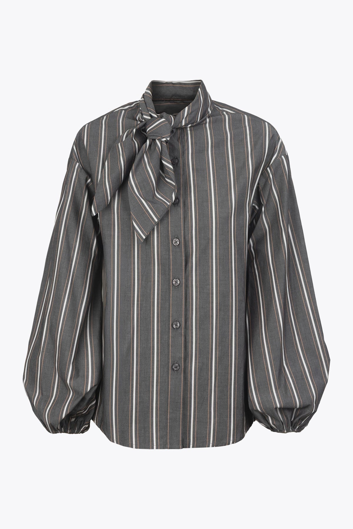 Savia Gray Stripes Shirt