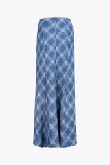 Remanso Skirt Blue Squares