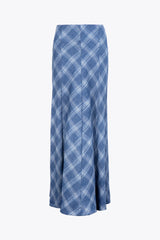 Remanso Skirt Blue Squares