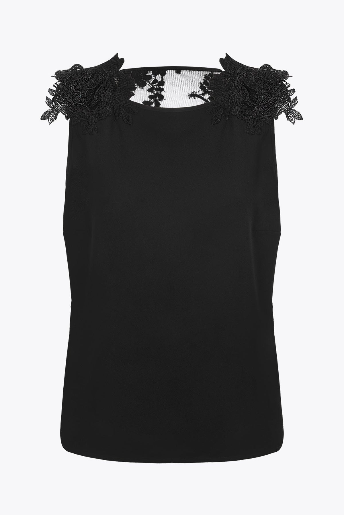 Lou Black Blouse