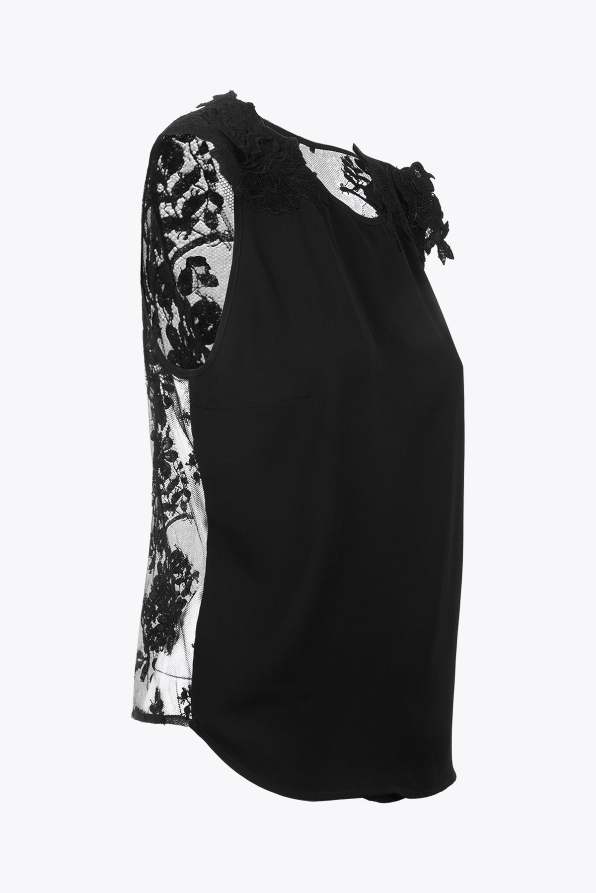 Lou Black Blouse