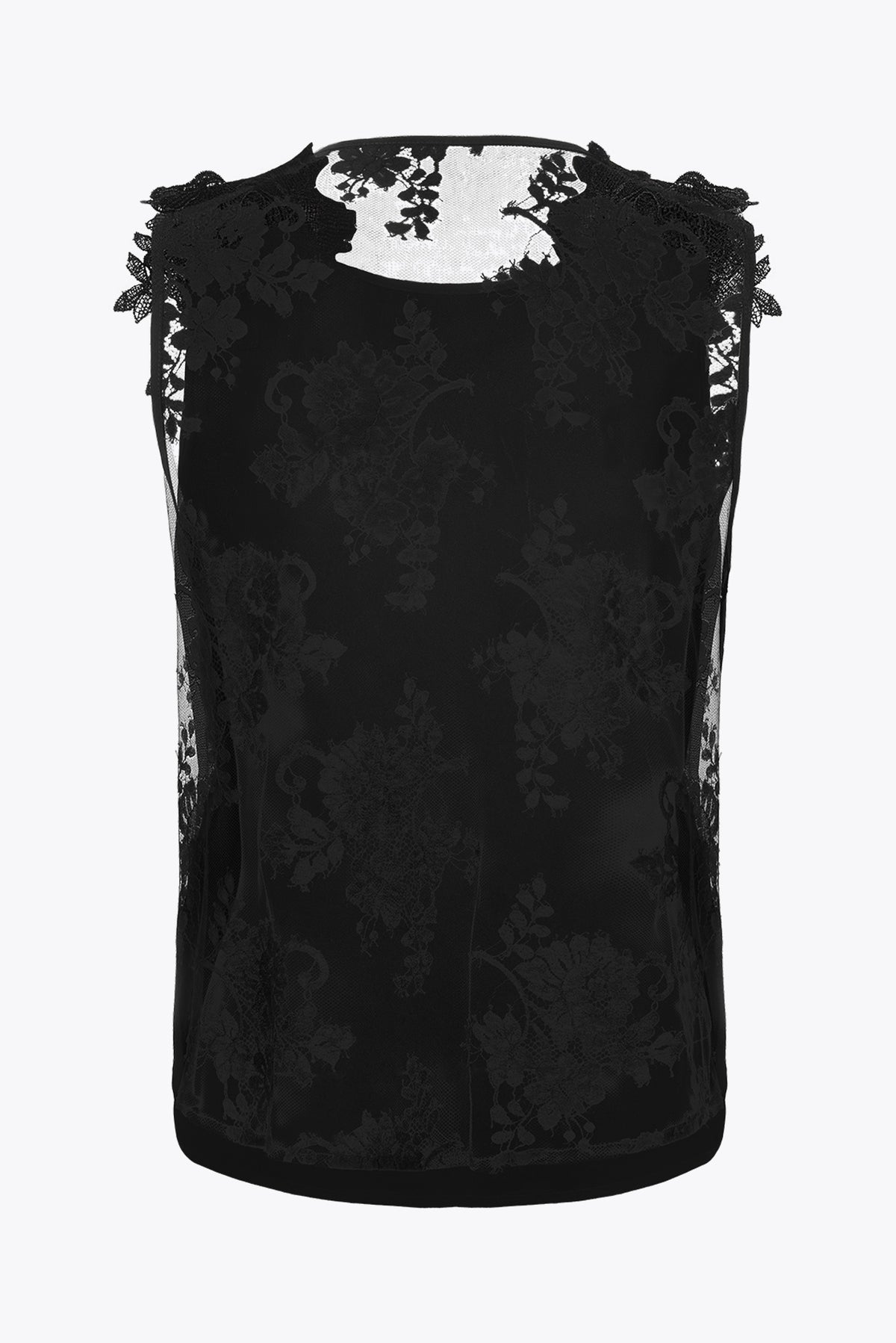 Lou Black Blouse