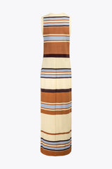 Cala Color Striped Print Dress