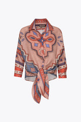 Milano Pink Blue Shirt