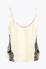 Siena Ivory Black Blouse