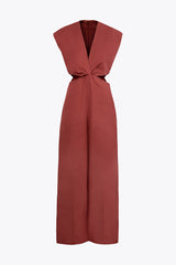 Amparo Robust Red Jumpsuit