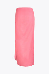 Elara Lava Red Skirt