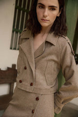 Contorno Brown Jacket