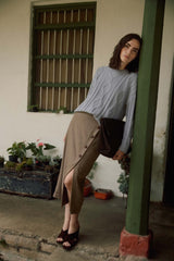 Trazo Brown Skirt