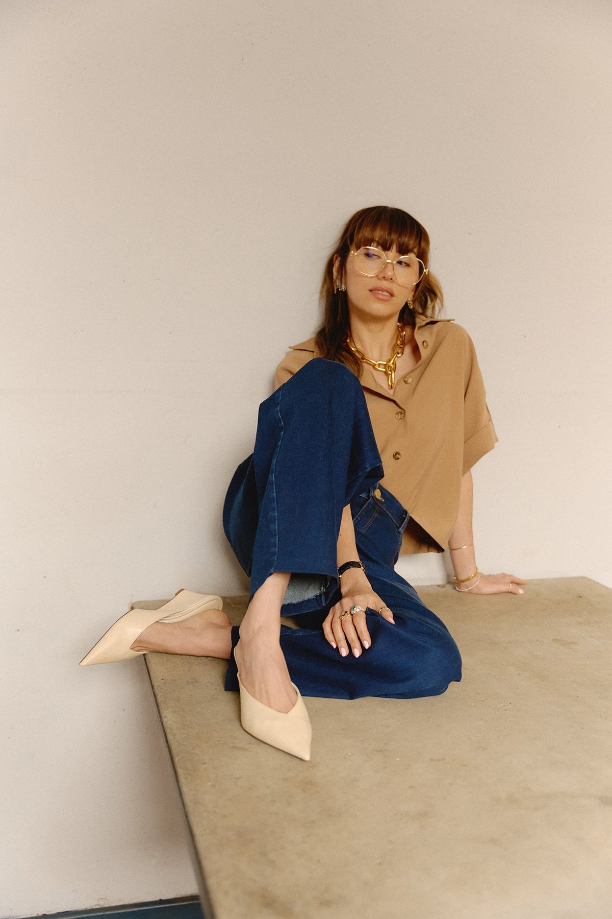 Odette Khaki Shirt