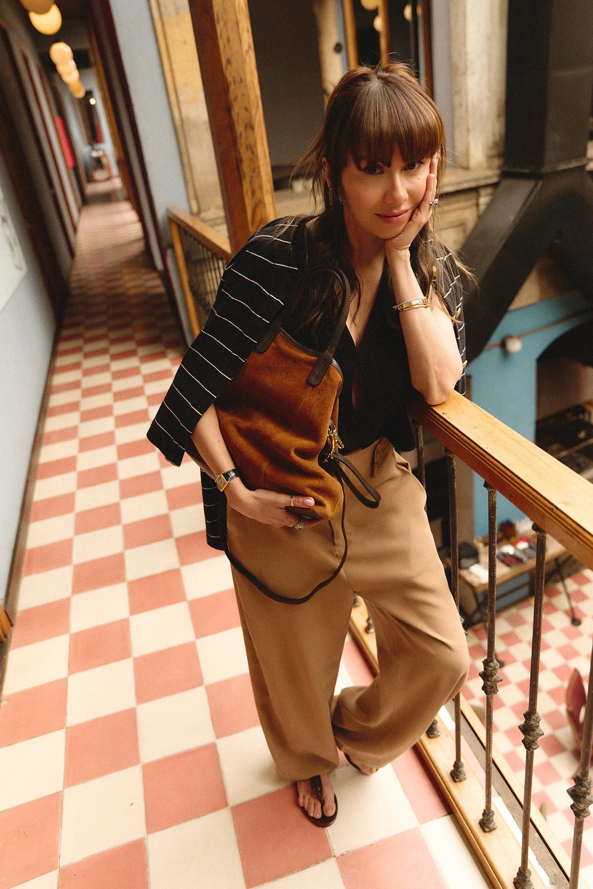 Capucine Khaki Pants