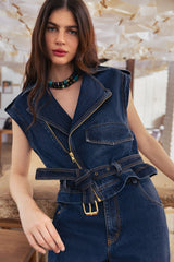 Opalo Dark Blue Jacket