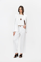 Flujo Ivory Blazer