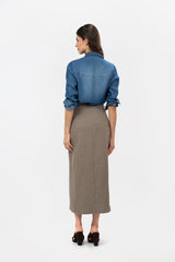 Trazo Brown Skirt