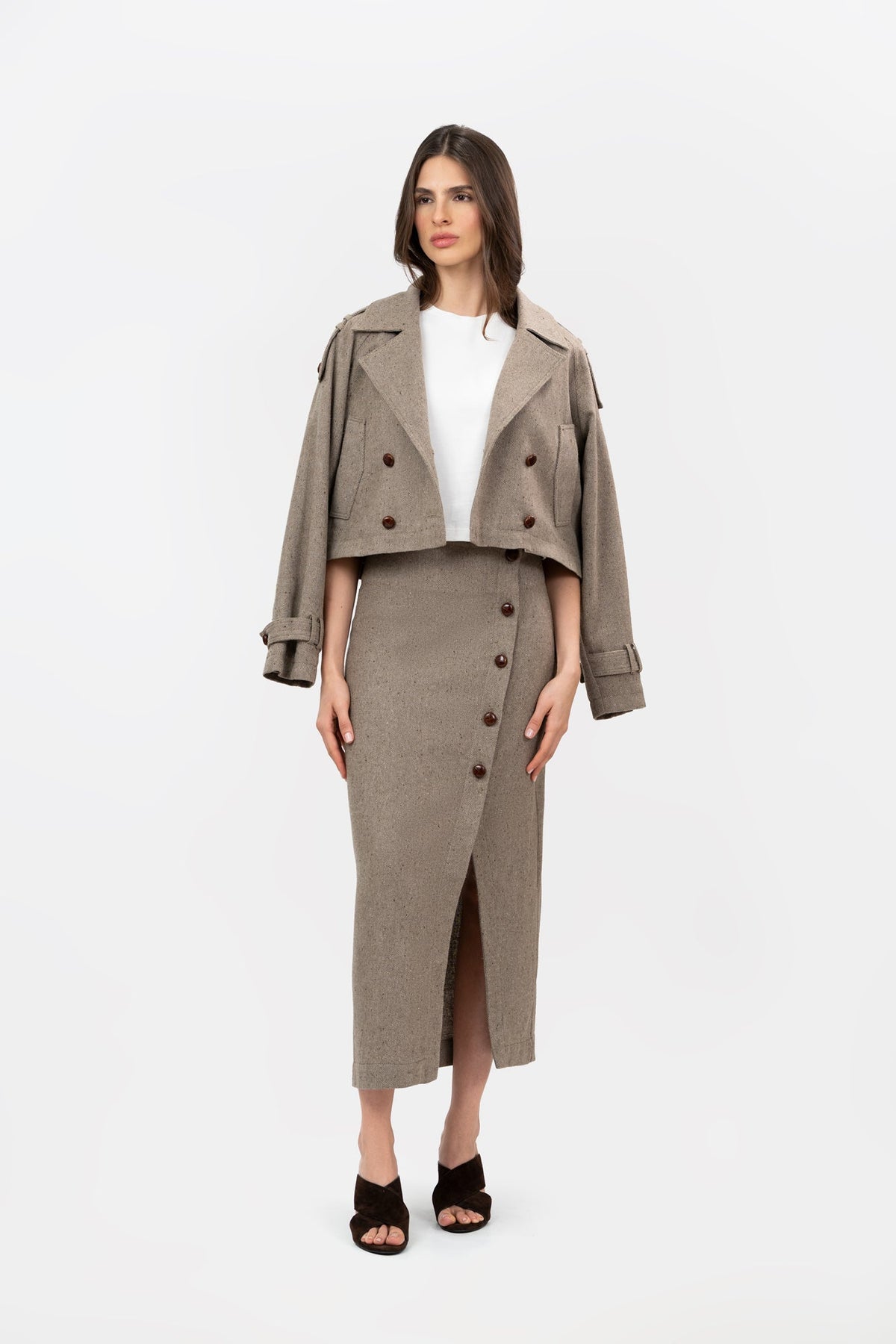 Contorno Brown Jacket