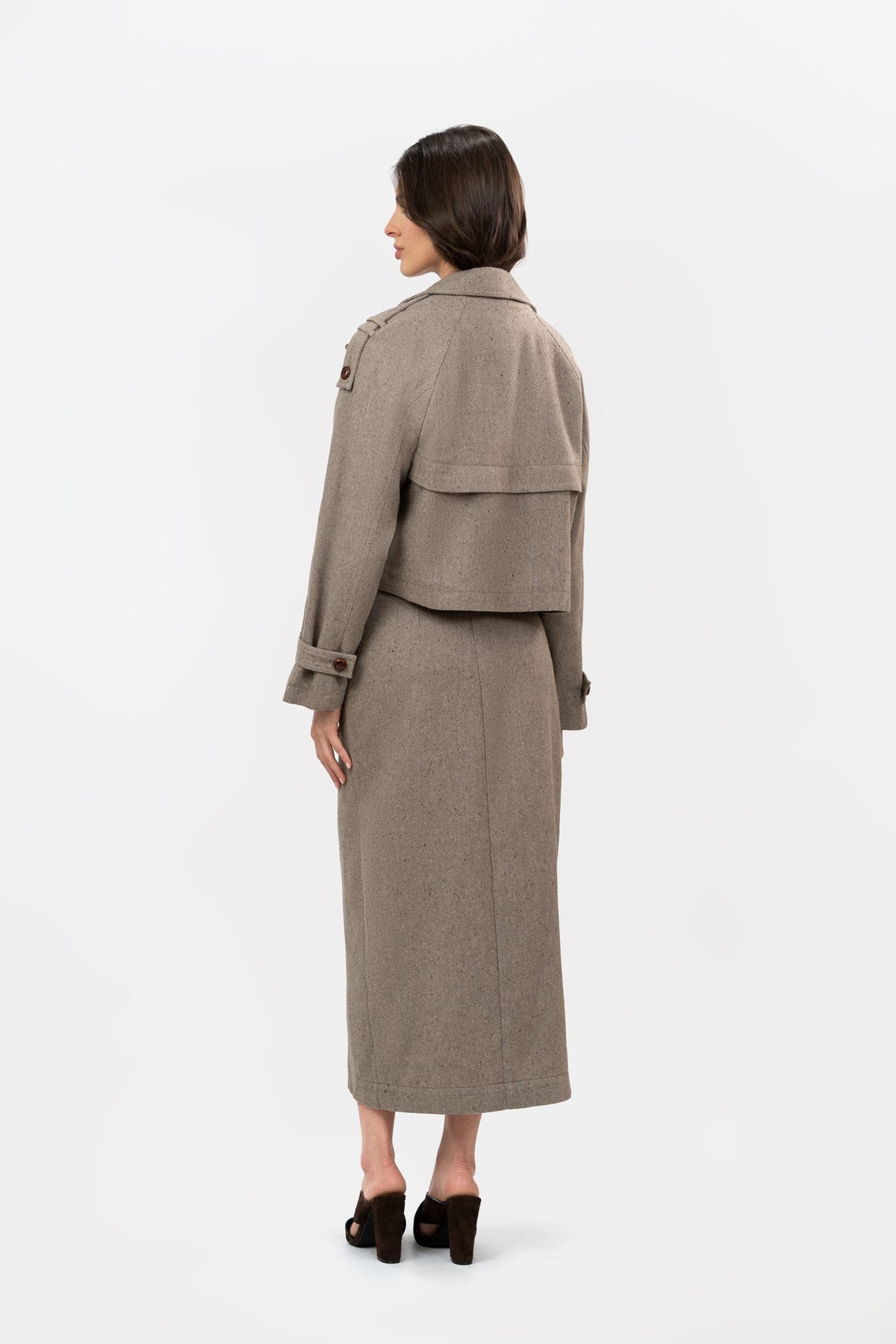Trazo Brown Skirt