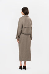 Trazo Brown Skirt