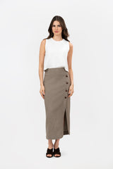 Trazo Brown Skirt