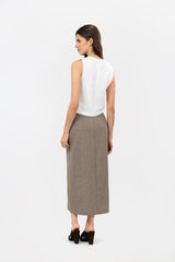 Trazo Brown Skirt