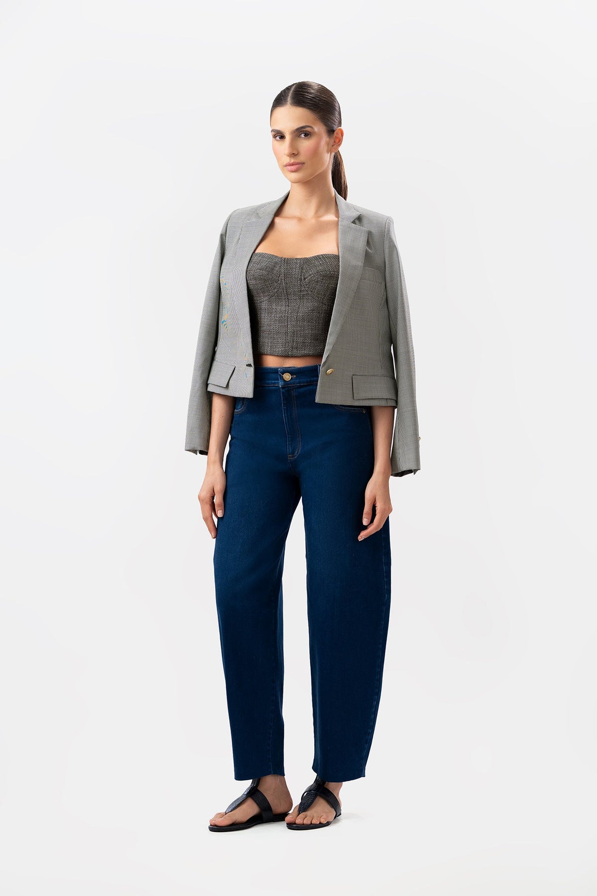 Lou Black Blouse