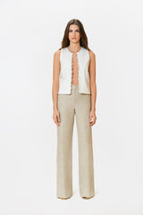 Ciane Ivory Vest