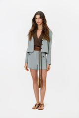 Anahi Ice Blue Shorts