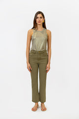 Duna Jeans Olive Green
