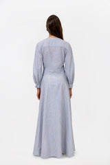 Delhi Blouse Colored Stripes