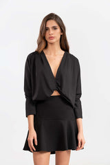 Dolce Black Blouse