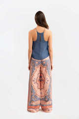 Jazmín Pink Blue Pants