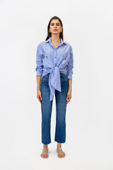 Origen Blouse Blue Stripes
