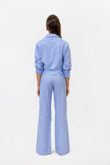 Jaipur Pants Blue Stripes