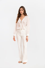 Orla Blouse White
