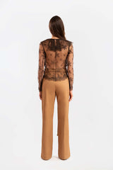 Veta Camel Pants