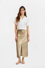 Insignia Skirt Golden