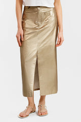 Insignia Skirt Golden