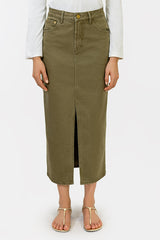 Susuro Skirt Olive Green