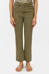 Duna Jeans Olive Green