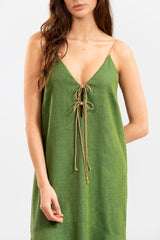 Refugio Dress Green