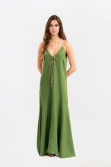 Refugio Dress Green