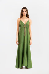 Refugio Dress Green