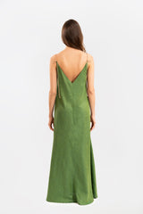 Refugio Dress Green