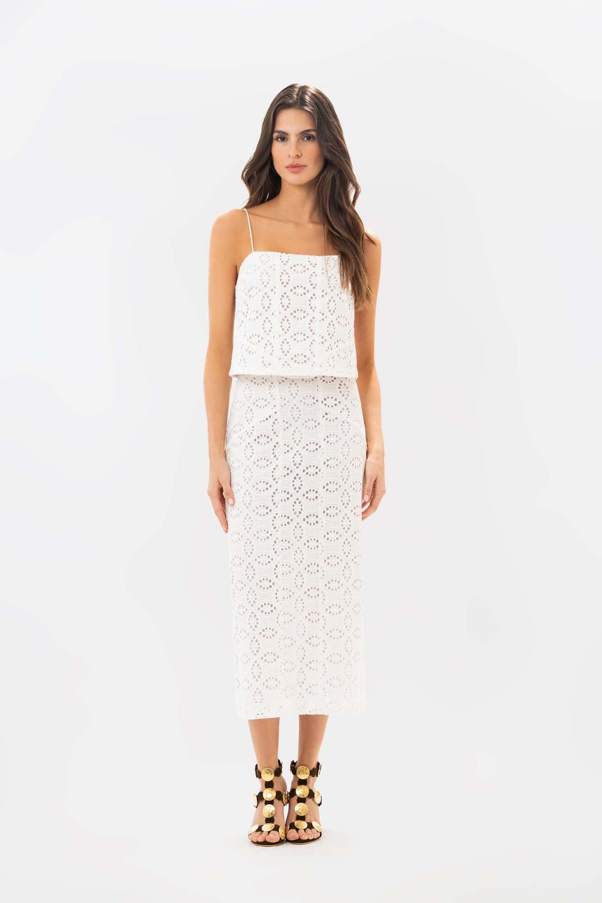 Pensamiento Ivory Skirt