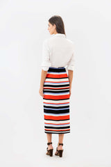 Encuentro Mixed Stripe Skirt