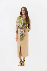 Atena Khaki Skirt