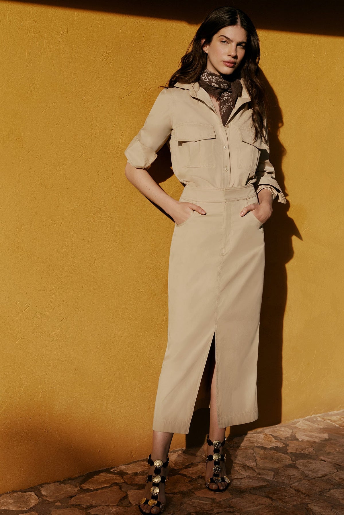 Latencia Khaki Shirt