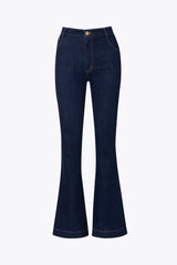 Poplin Dark Blue Jeans