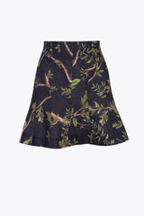 Cardenal Short Linen Skirt