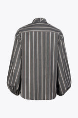 Savia Gray Stripes Shirt