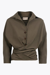 Veta Taupe Shirt
